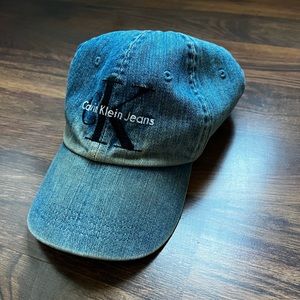 Calvin Klein Denim Baseball Cap